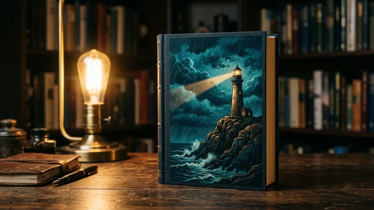 Example result: Professional book cover