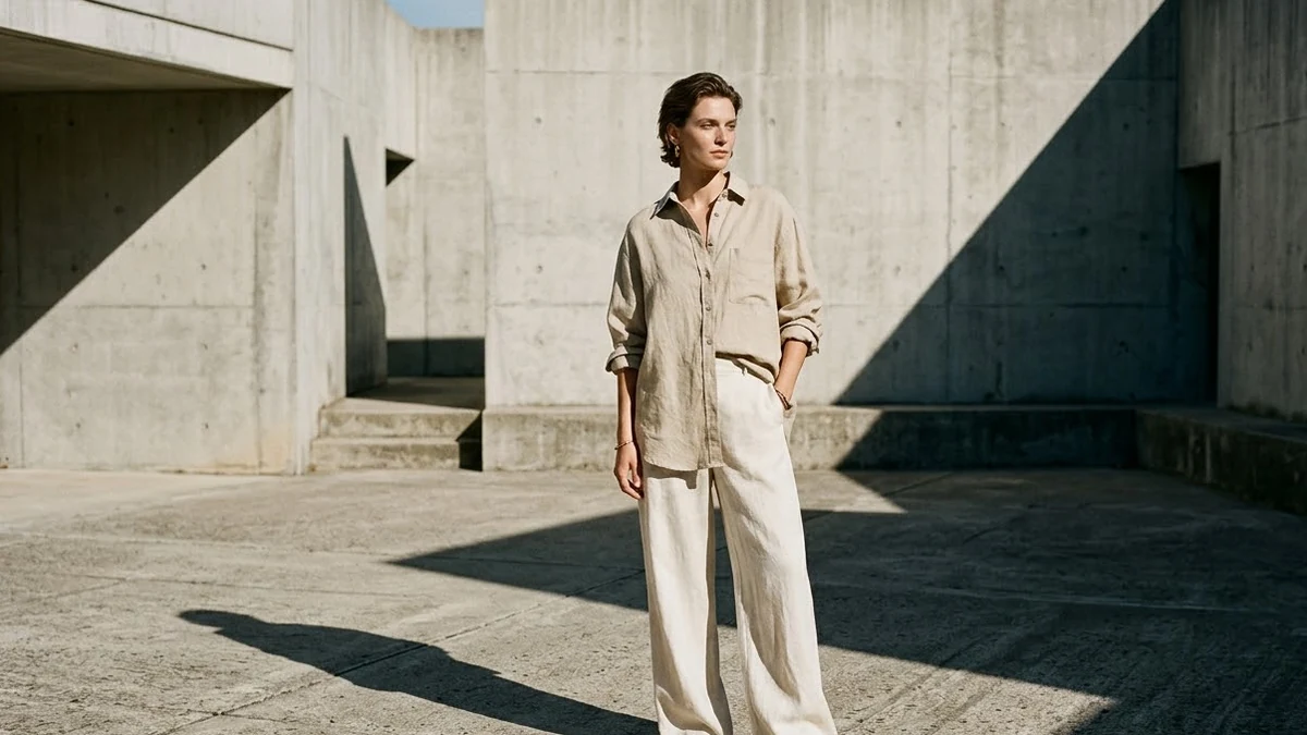 Example result: Fashion editorial lookbook shot