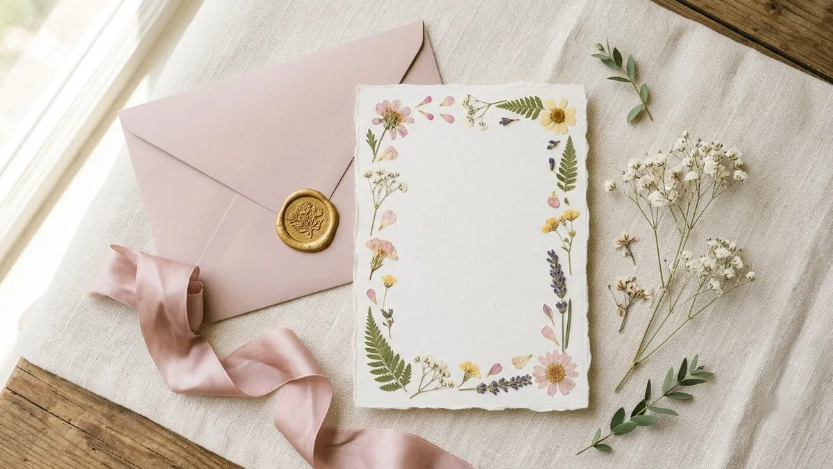 Example result: Invitation card design