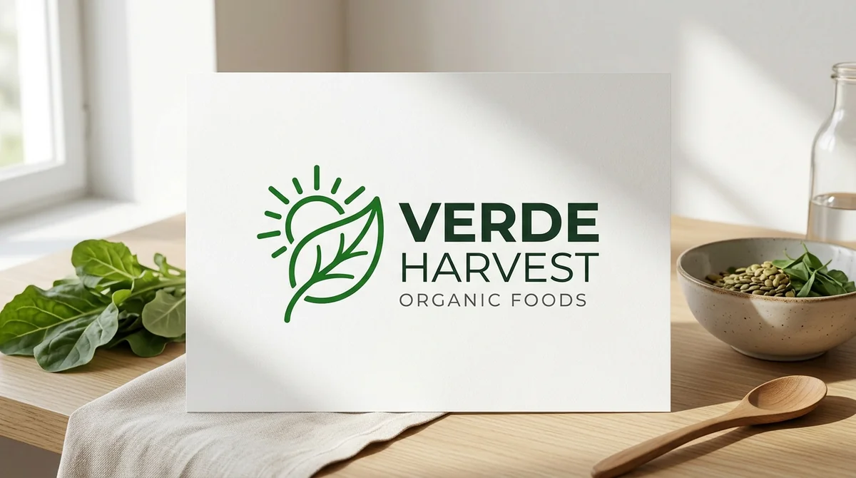 Example result: Minimal modern logo