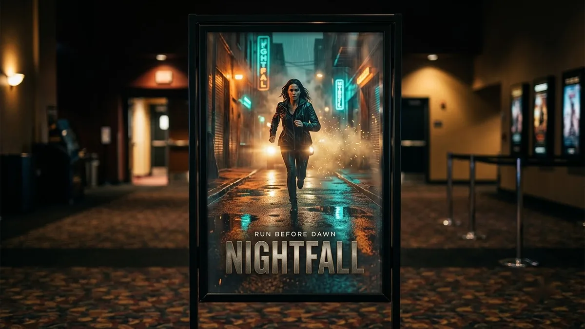 Example result: Movie poster starring you