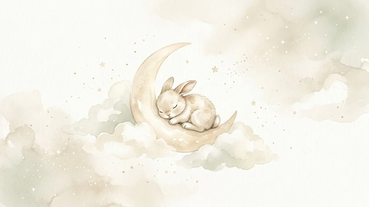 Example result: New baby announcement card