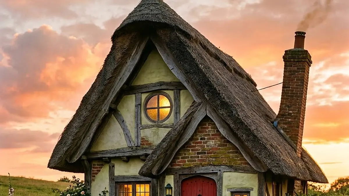 Example result: Storybook cottage made real