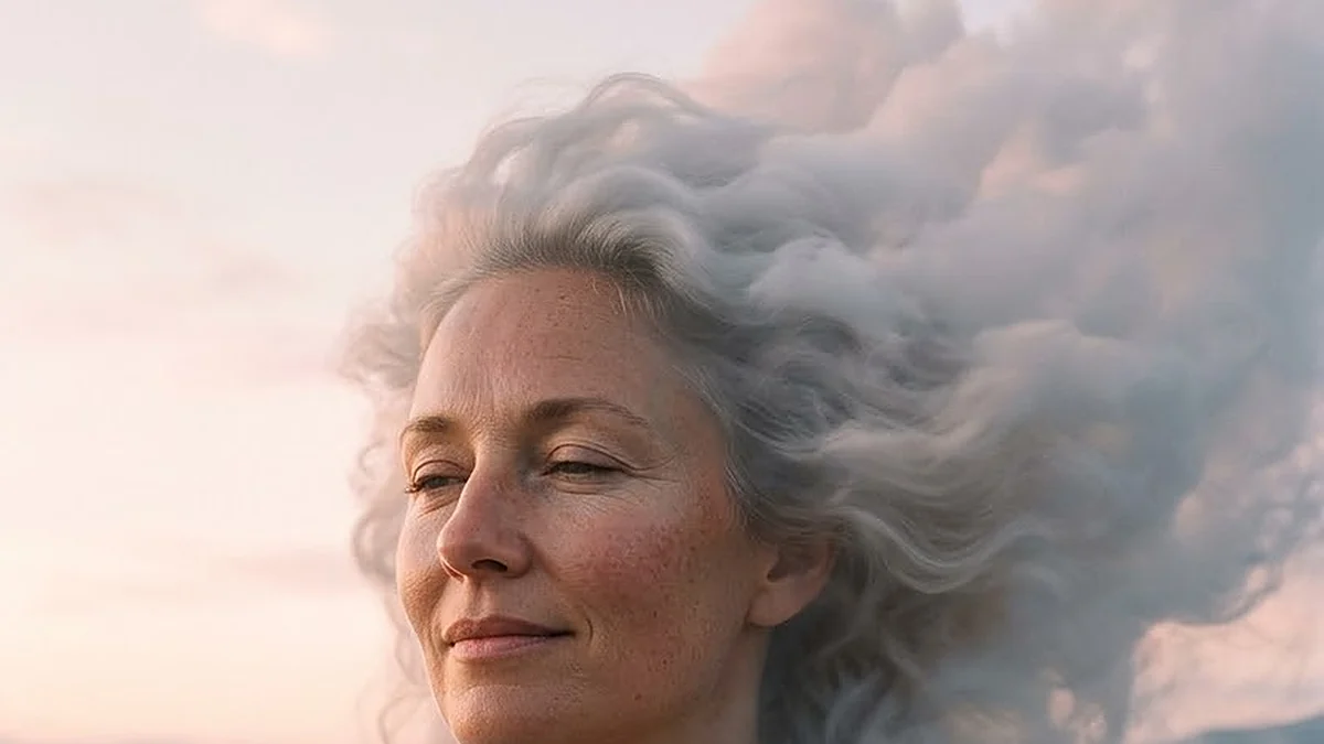 Example result: Giant rising from the fog portrait