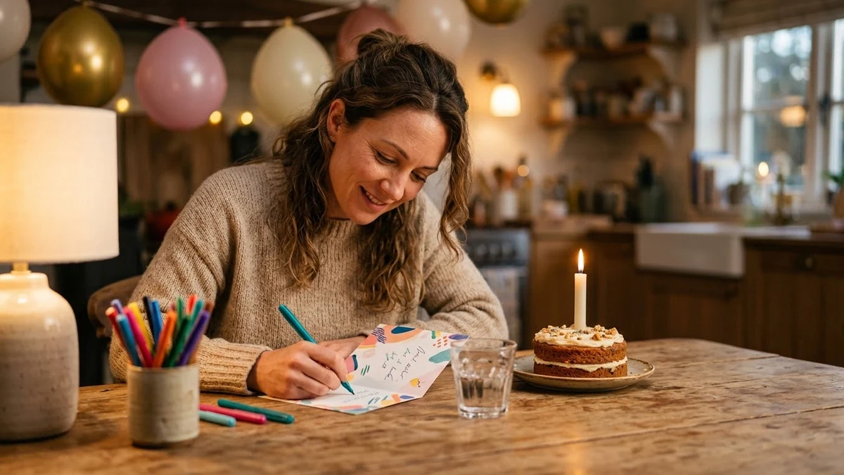 Example result: Write a heartfelt birthday message