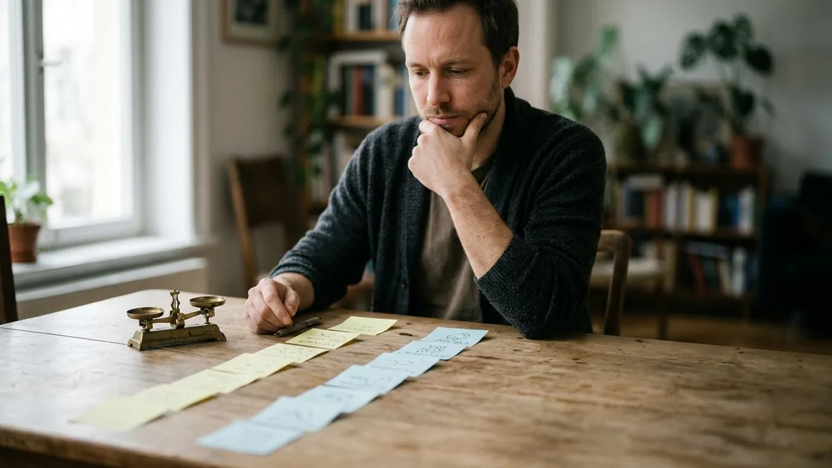 Example result: Make a hard decision with a simple score