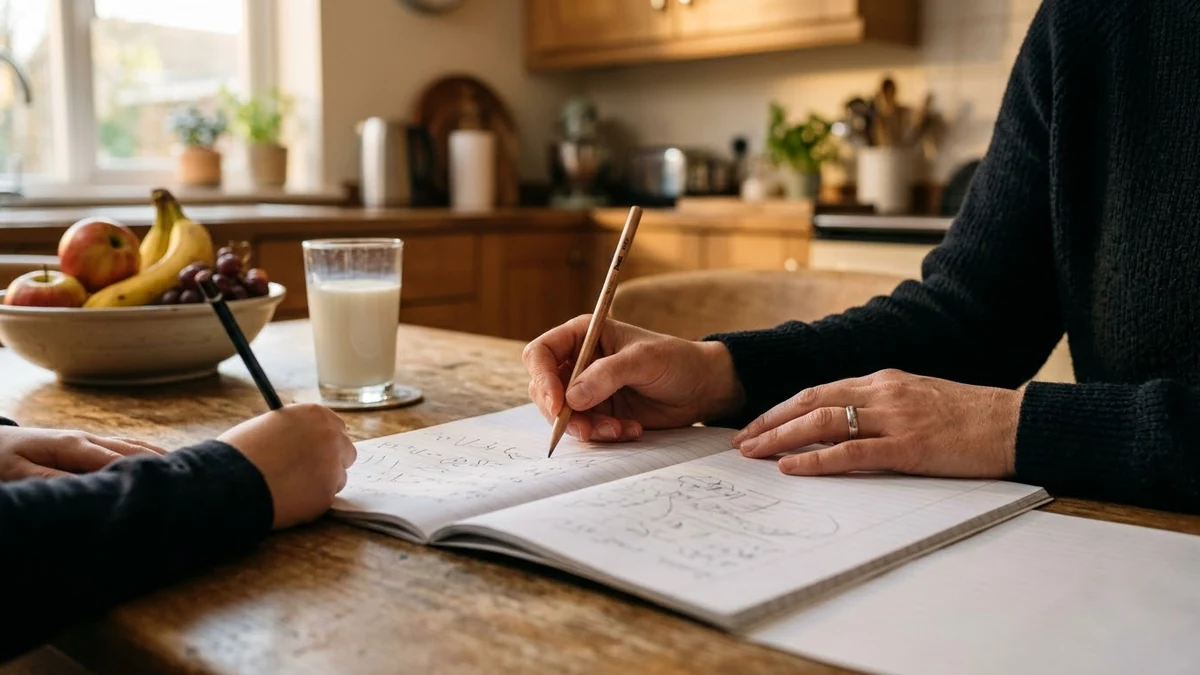 Example result: Help your child with homework