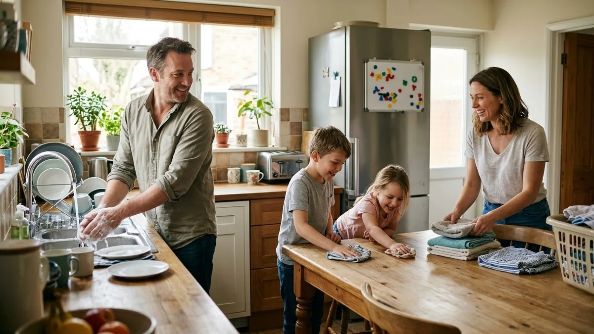 Example result: Fair chore schedule for a household