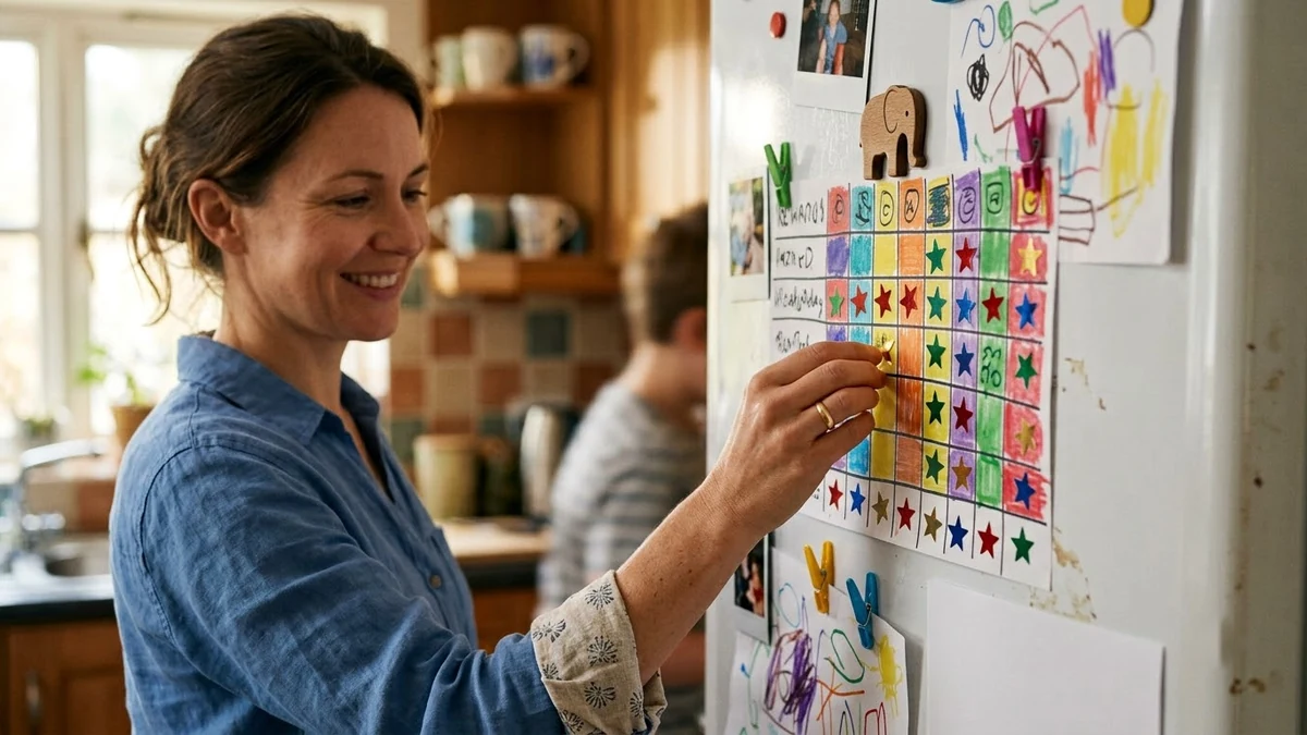 Example result: Design an age-appropriate chore chart