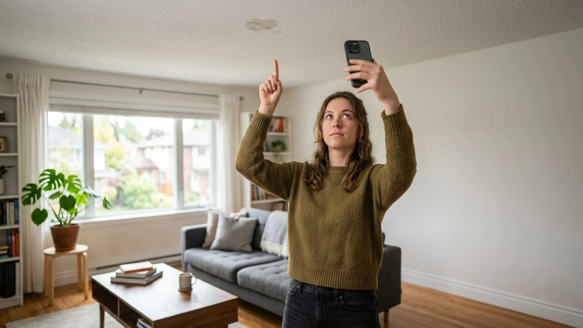 Example result: Ask your landlord for a repair