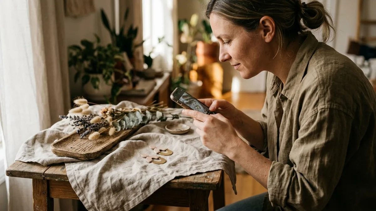 Example result: Write an Etsy or marketplace listing