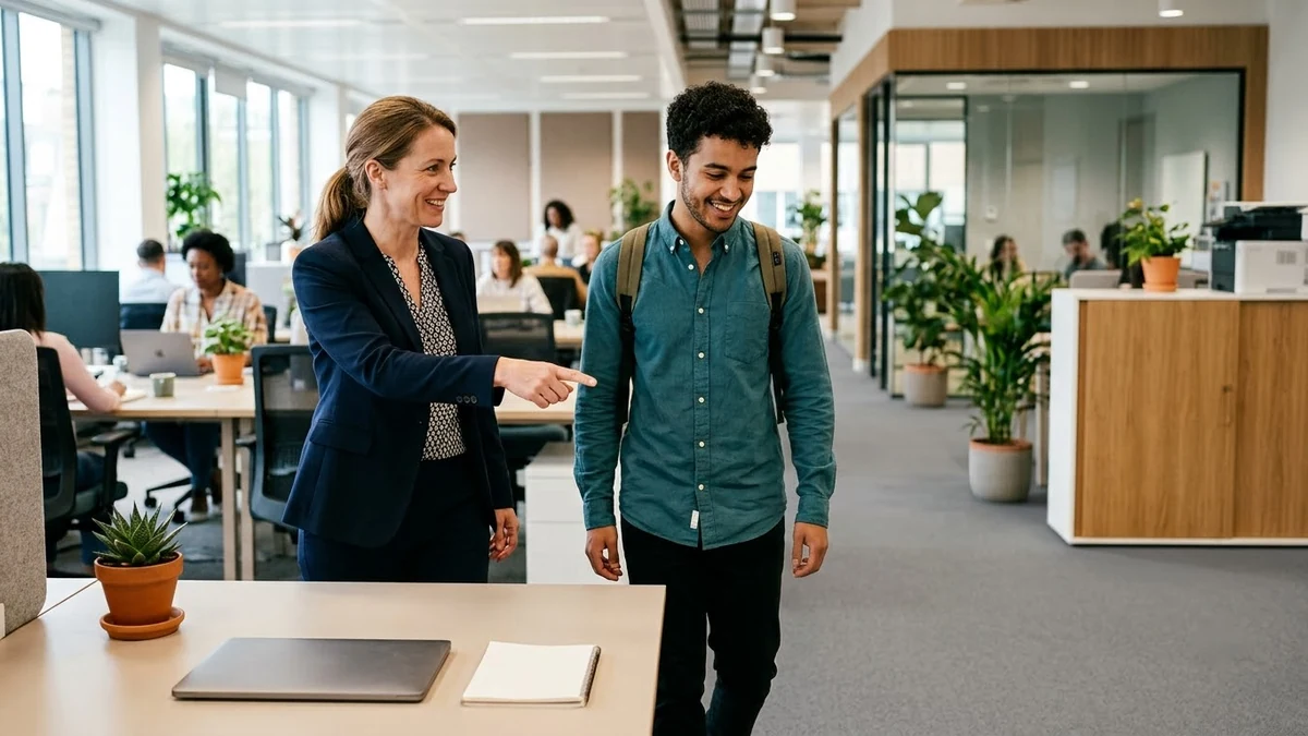 Example result: Onboarding plan for a new hire