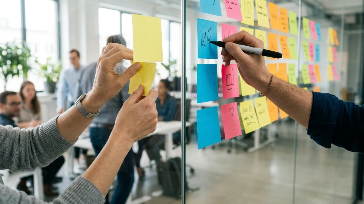 Example result: Create a one-page project plan