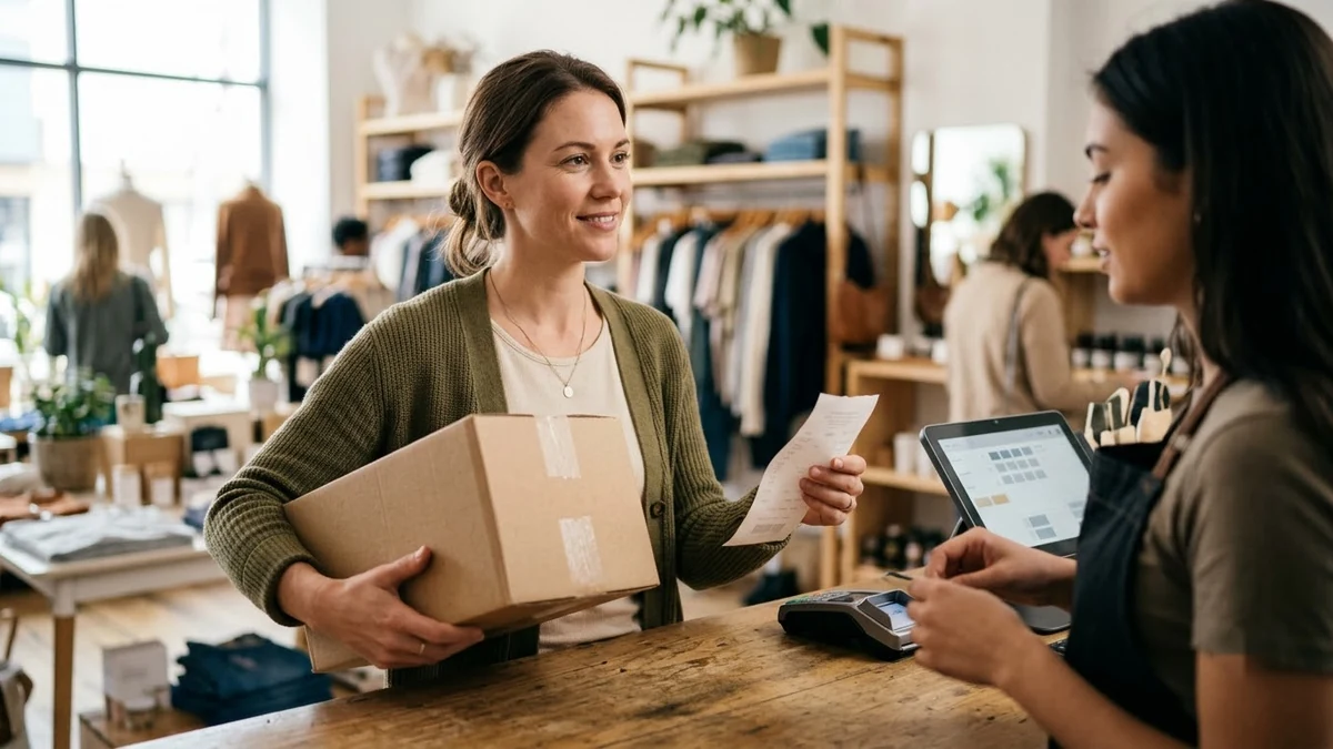 Example result: Ask for a refund or a return politely
