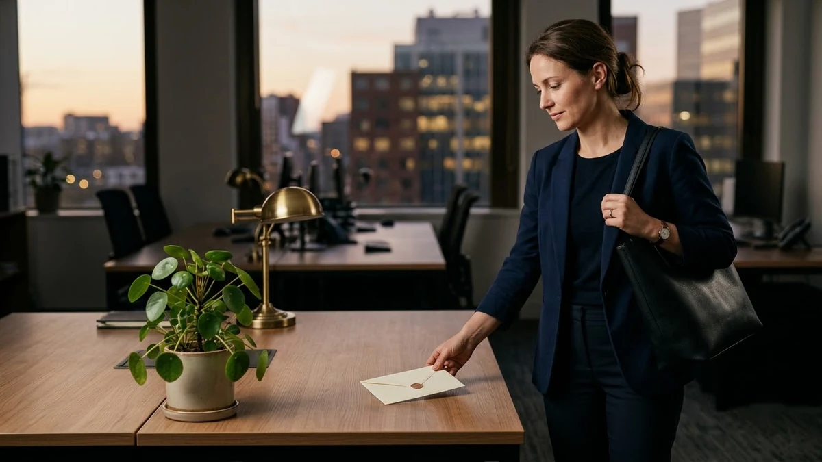 Example result: Write a professional resignation letter