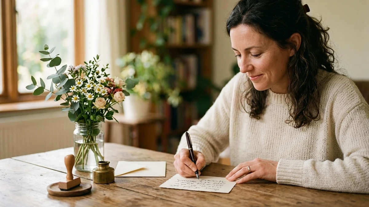 Example result: Write a thank-you note that means something
