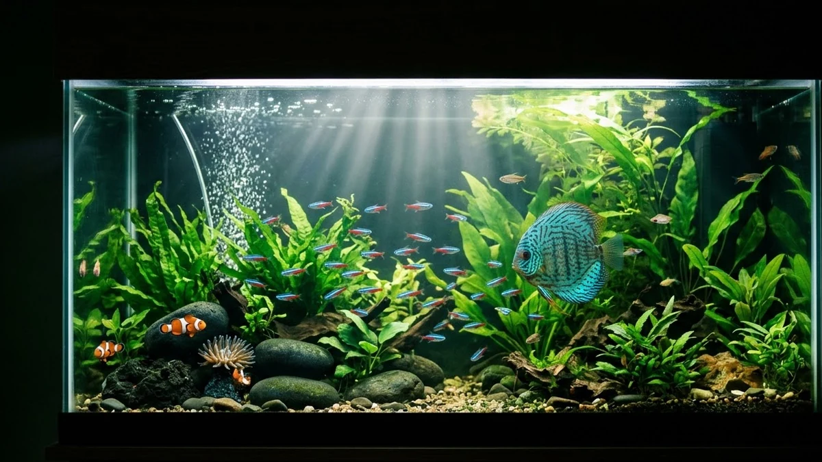 Example result: Tropical aquarium loop