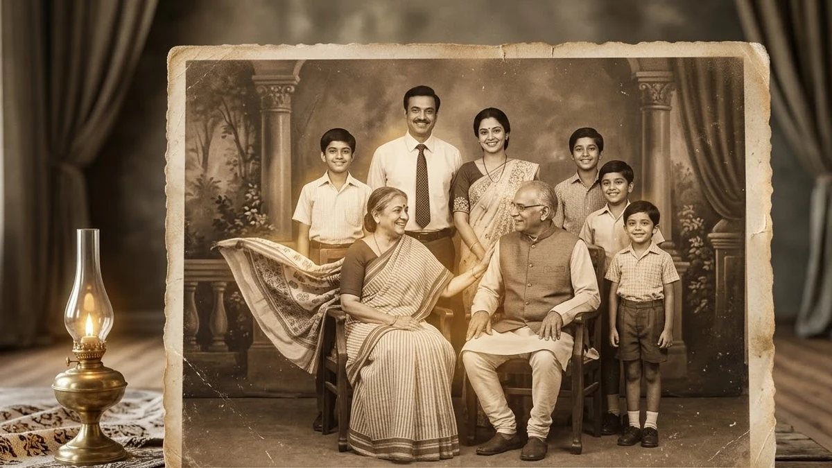 Example result: Old family photo to video (Higgsfield)