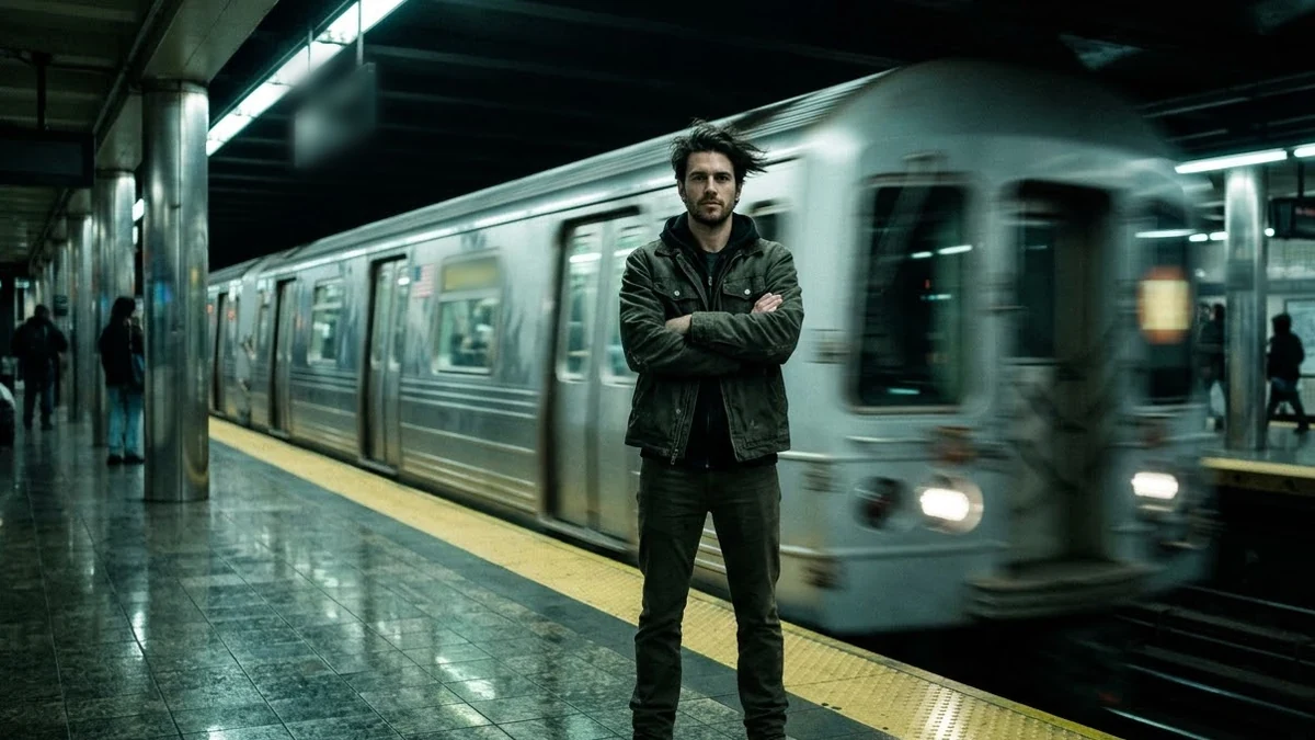 Example result: Train Rush video prompt