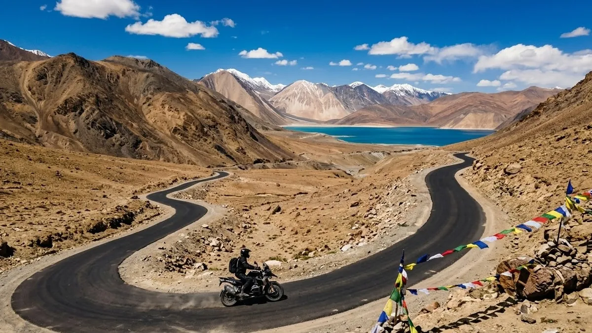 Example result: Ladakh road trip