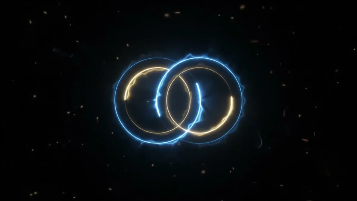Example result: Cinematic logo reveal