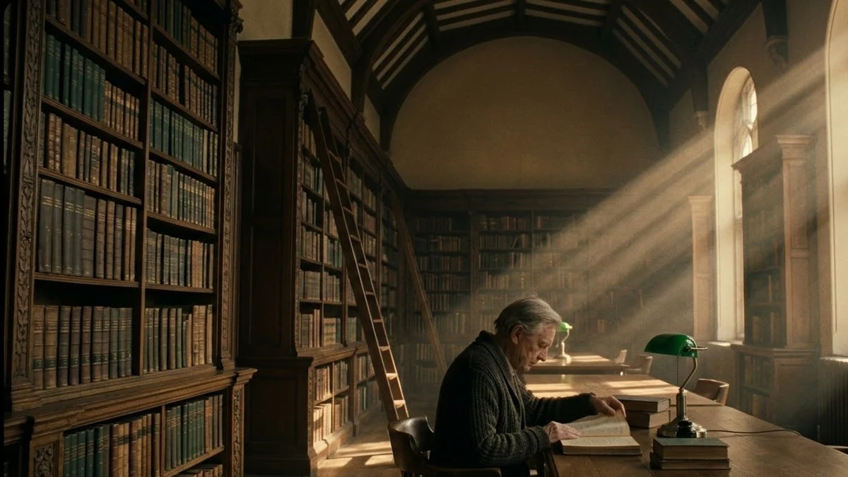 Example result: Old library with drifting dust