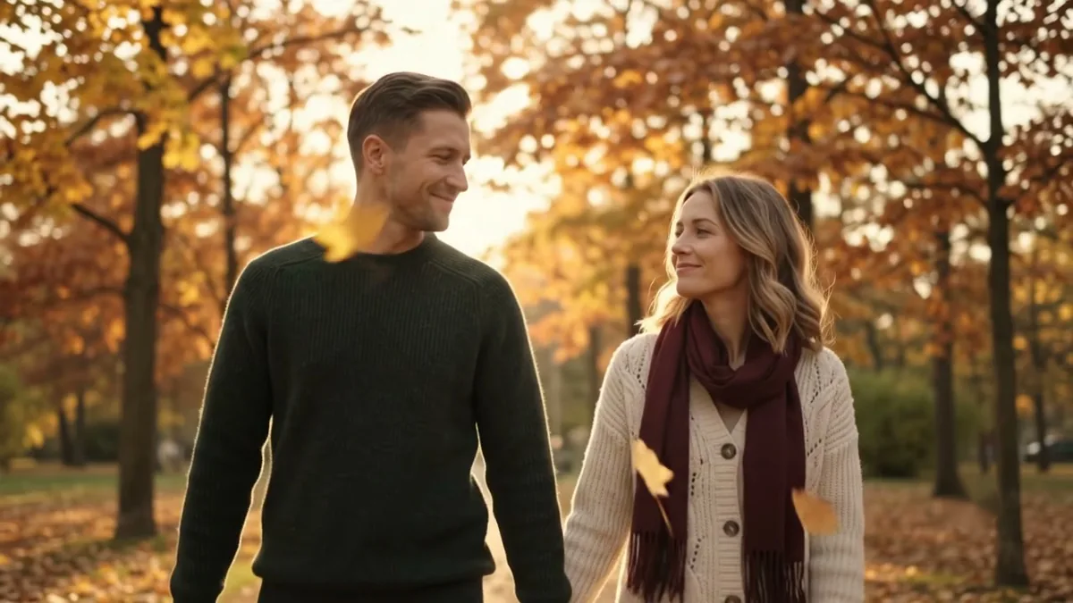 Example result: Couple walking together from a photo
