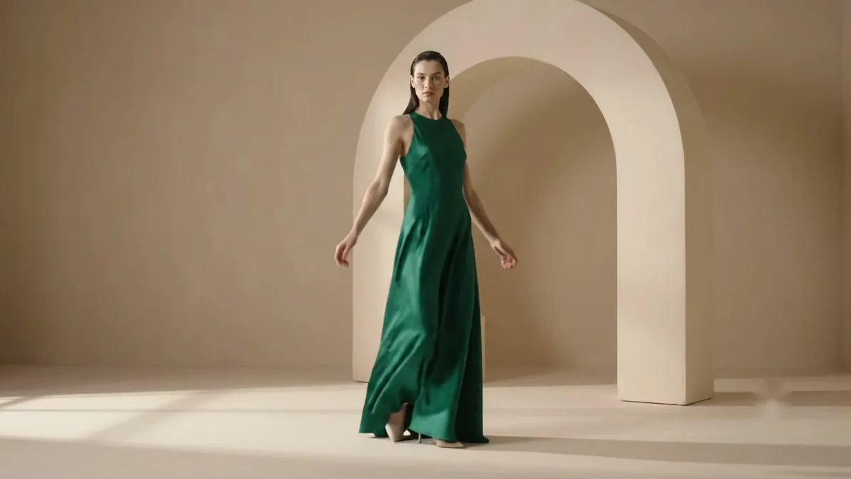 Example result: Fashion photo with model movement