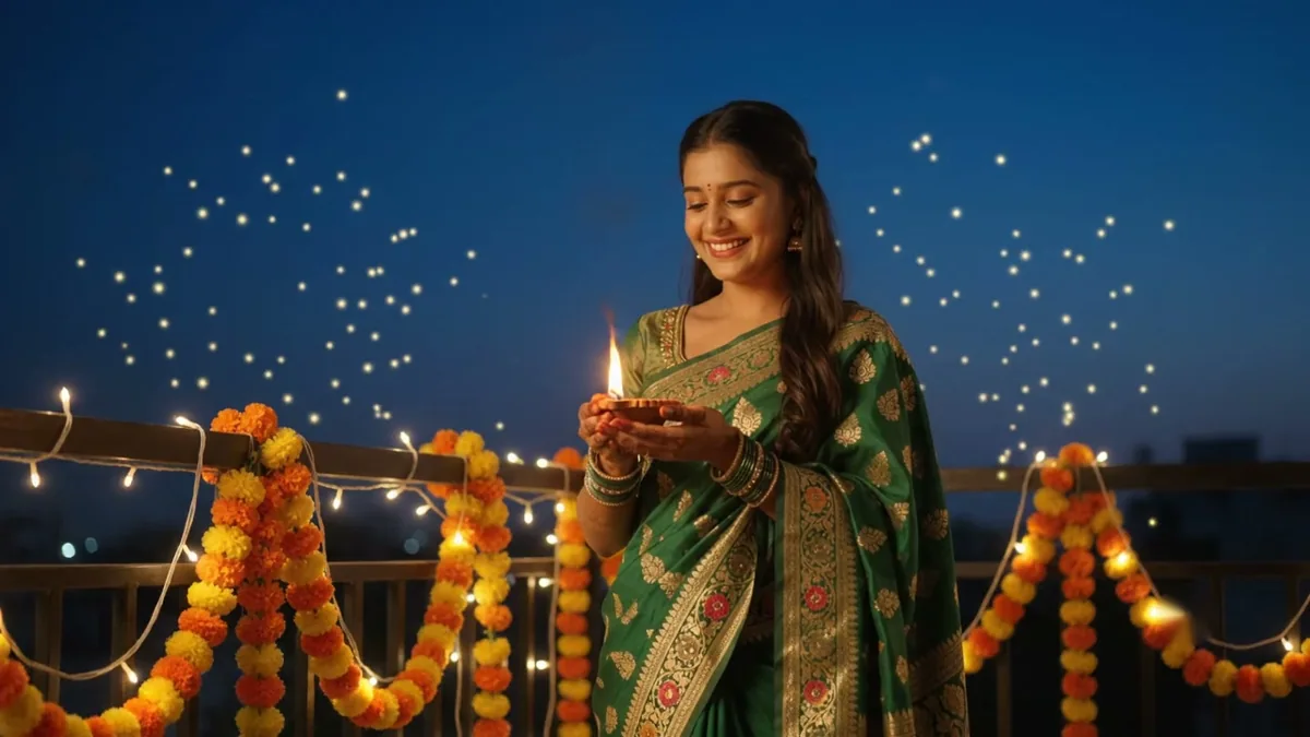 Example result: Festival greeting video from a photo