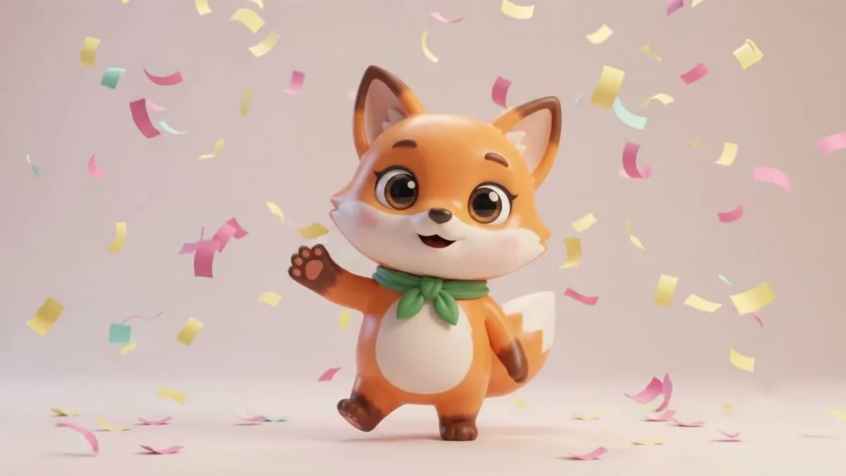 Example result: Brand mascot comes alive