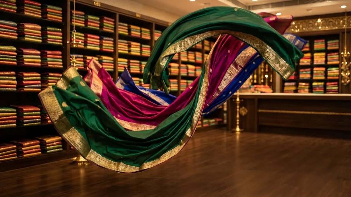 Example result: Saree boutique promo